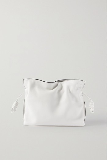 Flamenco Mini Leather Clutch  from Loewe