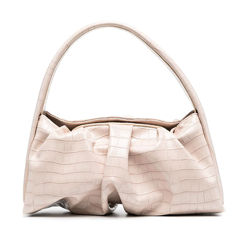 Hera Crocodile-Effect Shoulder Bag