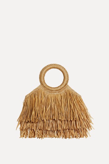 Fringe Straw Bag from ARKET