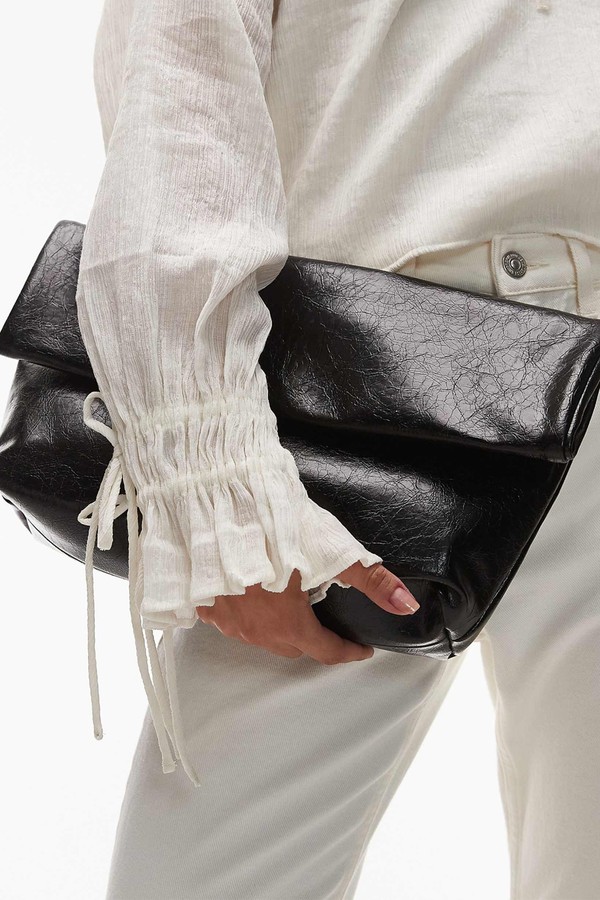 Georgia Folded Clutch Grab Bag from topshop