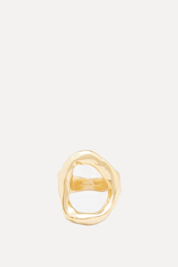 Ring With Textured Detail  from Massimo Dutti