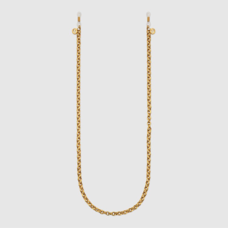 Metal Glasses Chain from Gucci