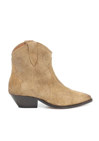 Dewina Distressed Suede Ankle Boots from Isabel Marant