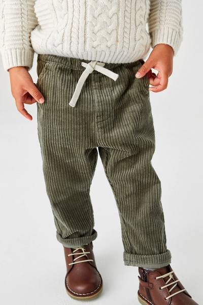 Cord Pull-On Trousers