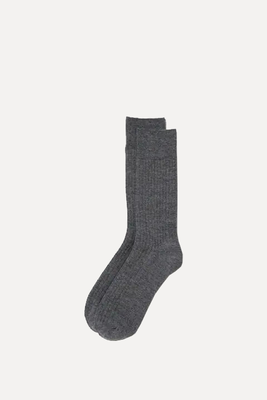 Heatech Ribbed Thermal Socks from Uniqlo