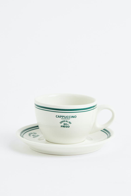 Cappuccino Cup & Saucer from H&M