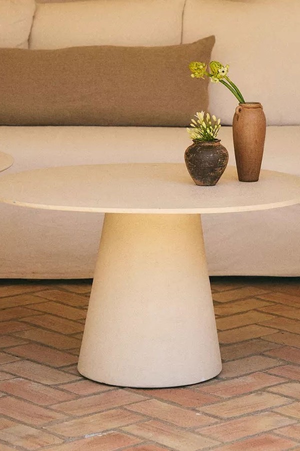 Outdoor Table With Conical Base from Zara