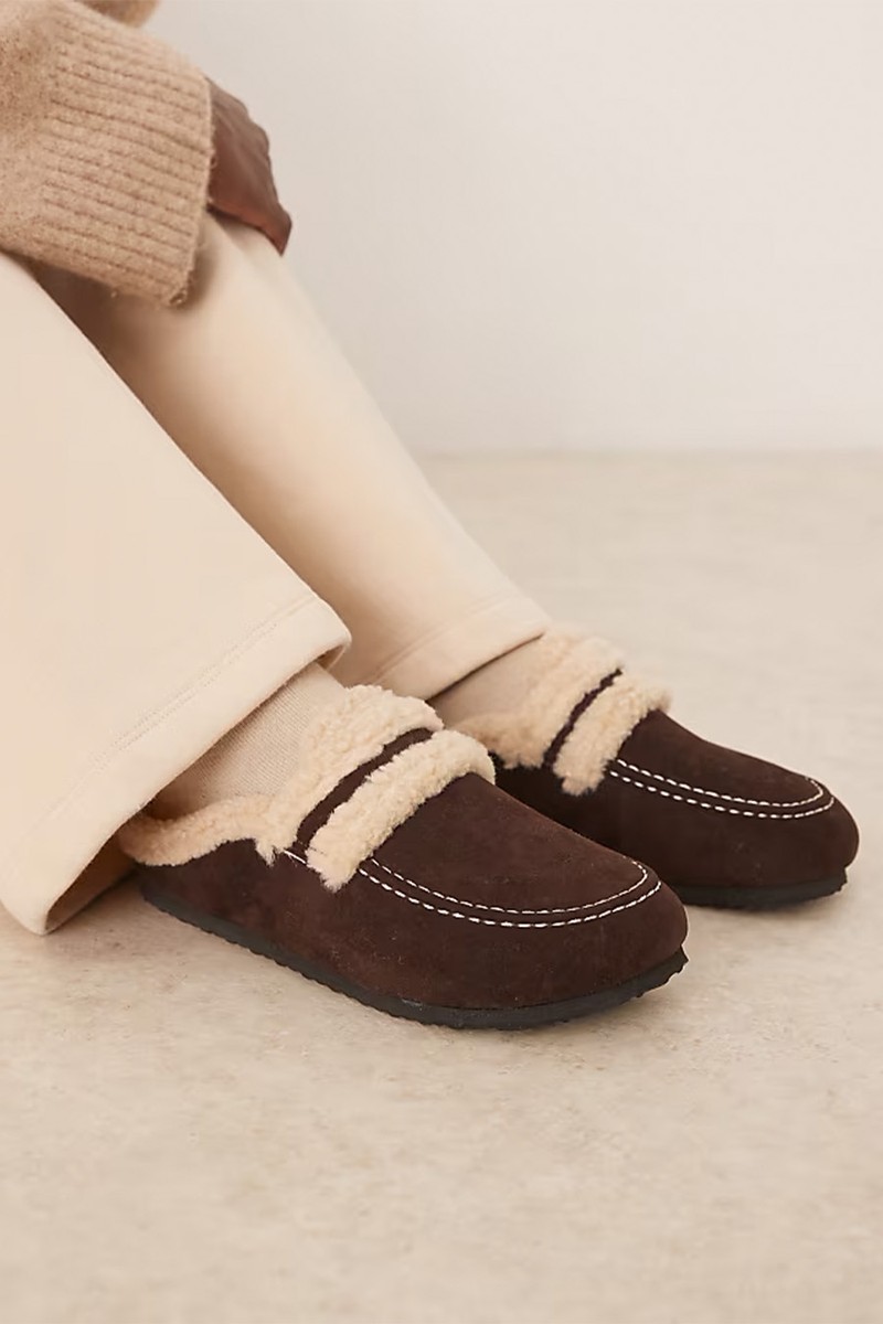 Fluffy Slip On Mules from Glamorous