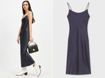 Cowl Neck Slip Dress