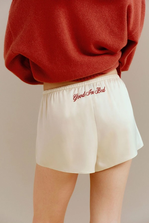 Gracie Satin Pajama Short from Reformation