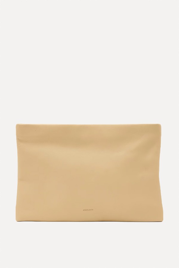 Bettina Leather Clutch Bag