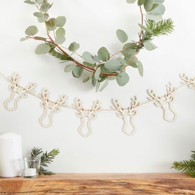 Wooden Christmas Bunting from Be Merry and Bright