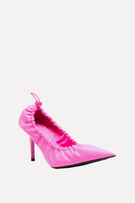 Scrunch Knife 90mm Leather Pumps from Balenciaga