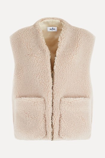 Teddy Shearling Style Cardigan from Adn