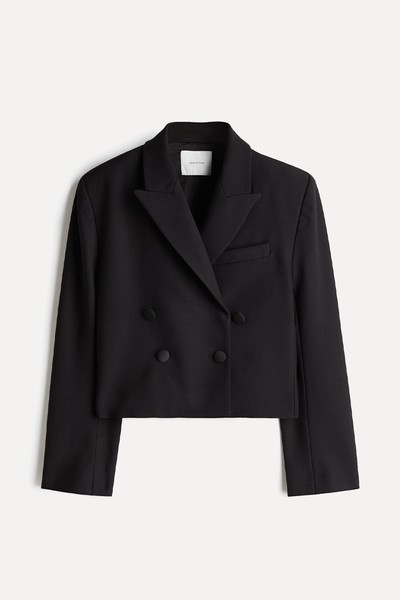 Oversizes Jersey Blazer