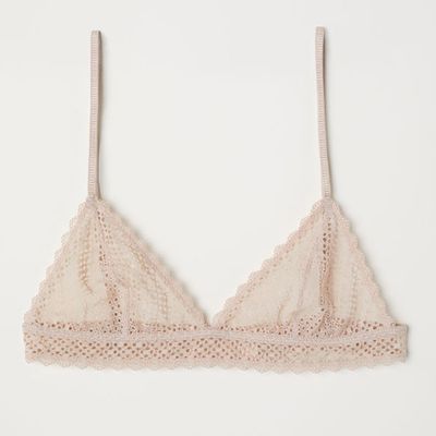 Non-wired Lace Bra from H&M