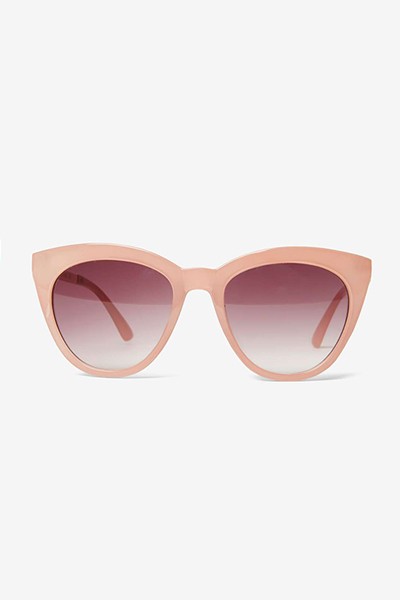 Pink Easy Cat Eye Sunglasses