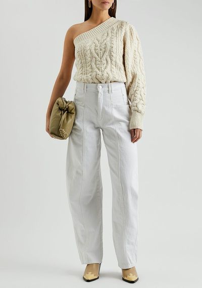 Blaine One-Shoulder Cotton Blend Jumper from Isabel Marant