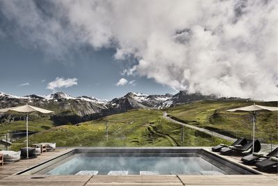 Pool At Hotel Chetzeron