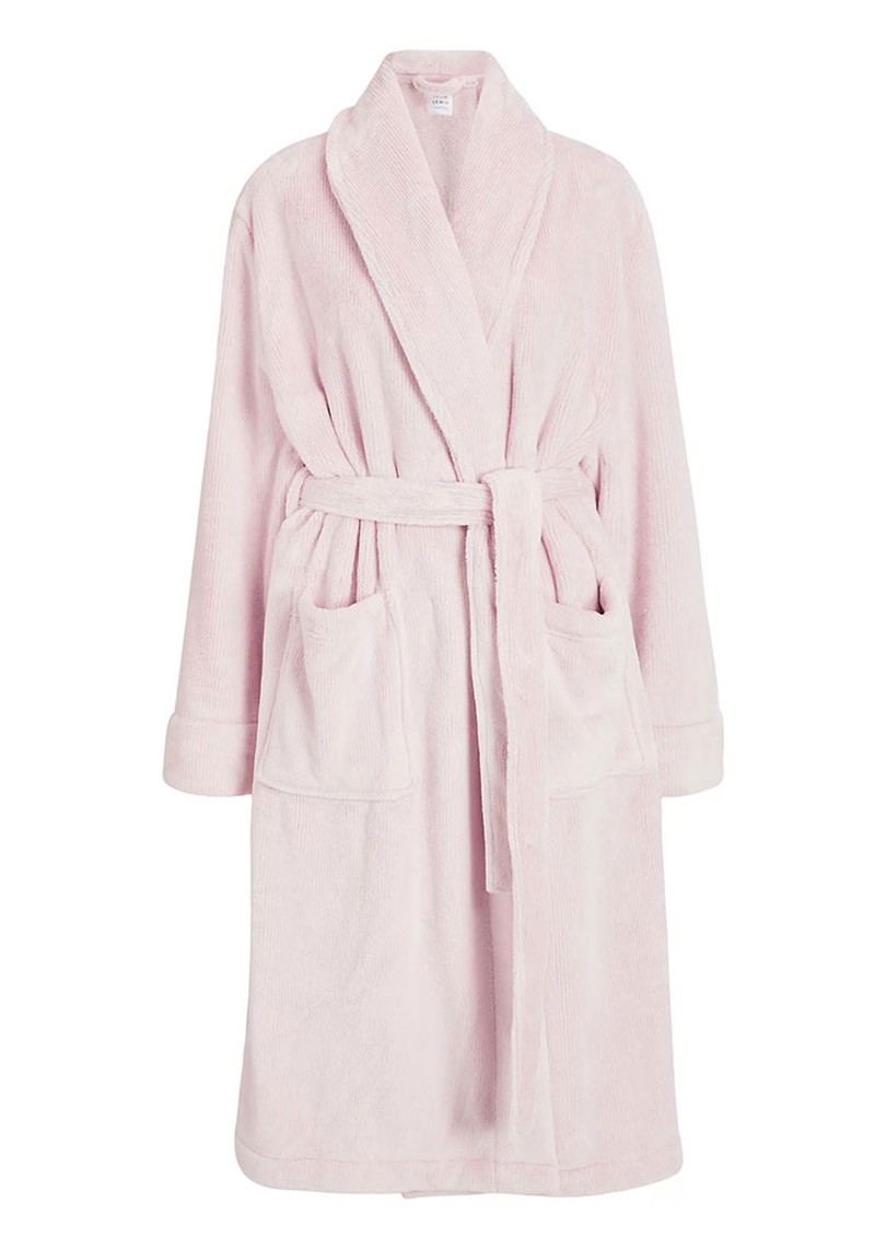 Mini Stripe Plush Robe from John Lewis & Partners