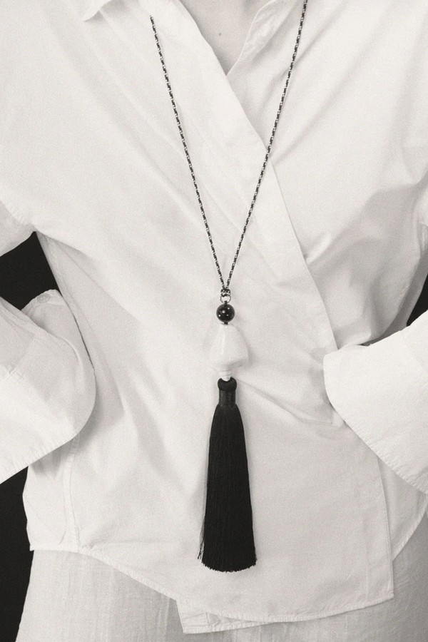 Shell Tassel Necklace from Manà x Carina Nicklas