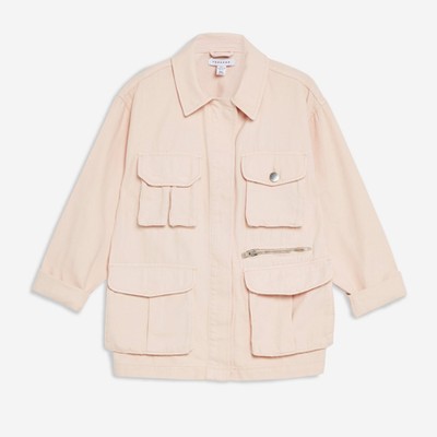 Pink Fisherman Shacket from Topshop