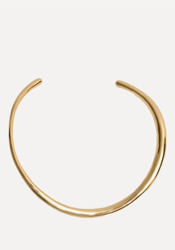 Curved Cuff Necklace