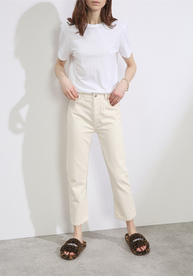 Crop Straight-Leg Jeans from Raey