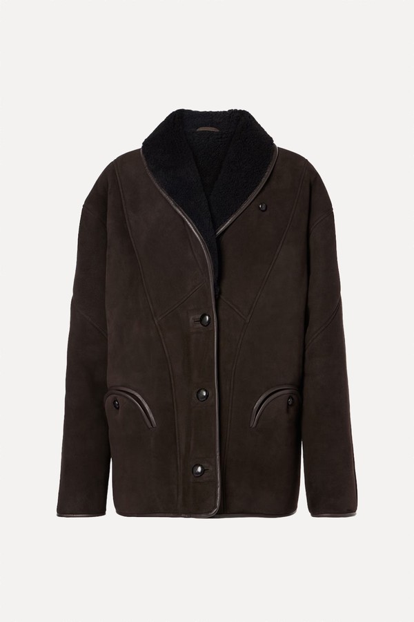 Tatoosh Shearling-Lined Suede Jacket from Blazé Milano