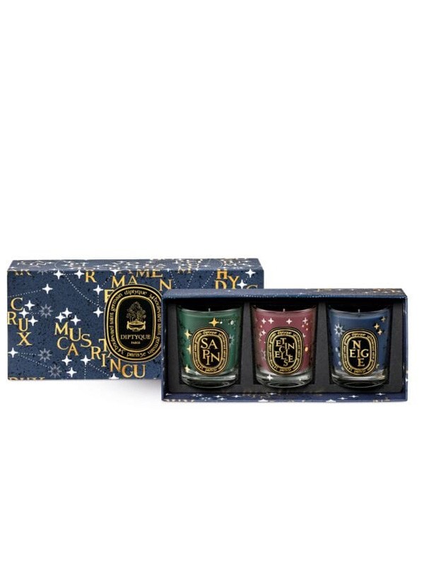 Set of 3 Holiday Scented Candles 70g