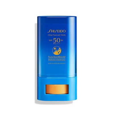 WetForce Clear Suncare Stick SPF 50+ from Shiseido