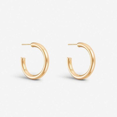 Gold Chunky Hoops from Otiumberg