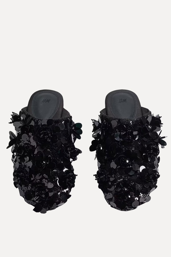 Sequined Slippers from H&M