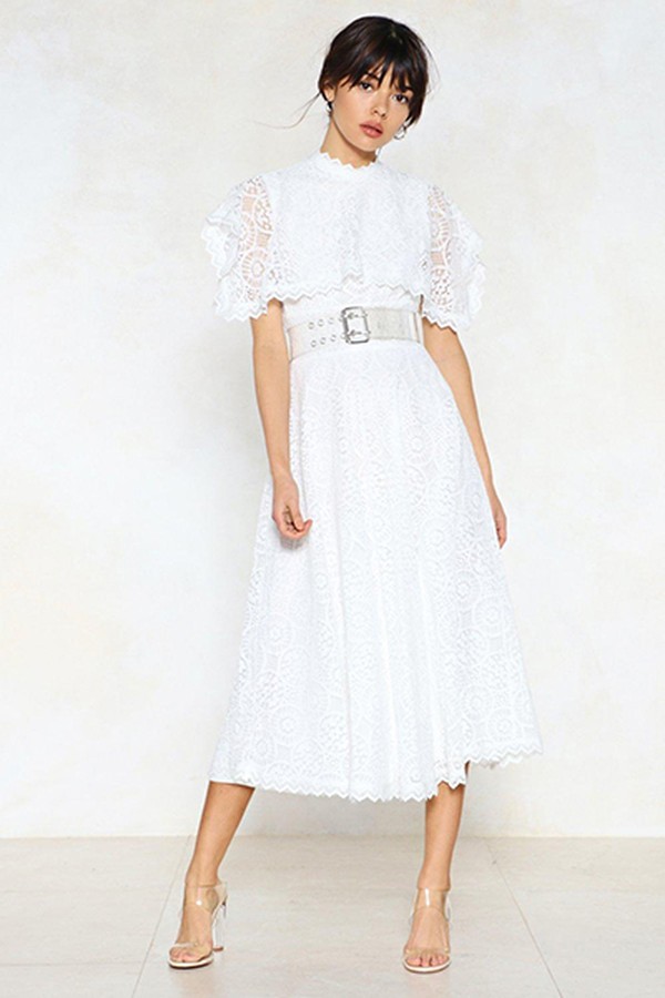 At The Top Of Your Lace Game Dress