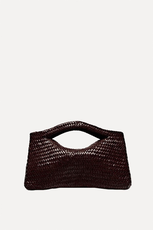 Medium Woven Nappa Leather Bag