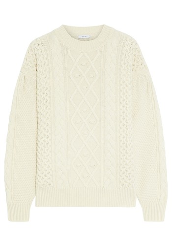 Eléonore Cable-Knit Sweater from Iris & Ink