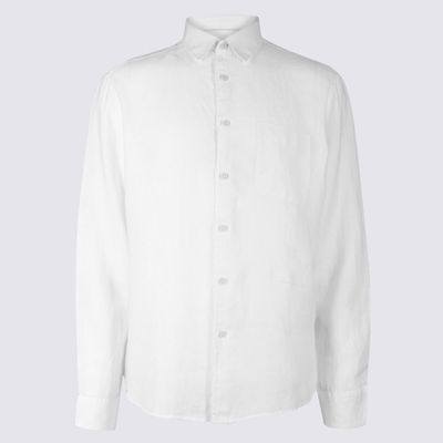 Linen Shirt With Pocket from Marks & Spencer