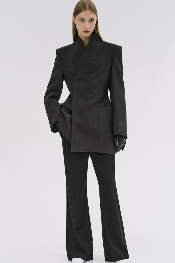 Corrin Wrap Blazer from Source Unknown