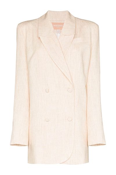 Double-Breasted Long Blazer from Matériel