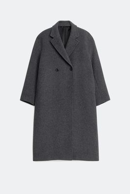 Double-Breasted Wool Coat from ARKET
