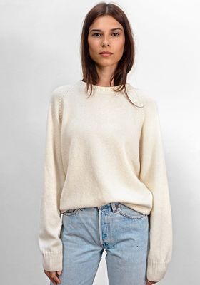 Off White Recycled Cashmere Sweater