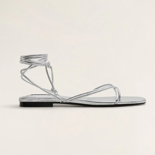 Criss-Cross Straps Sandals from Mango