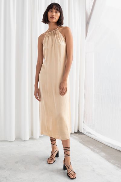 Gathered Halter Dress from & Other Stories