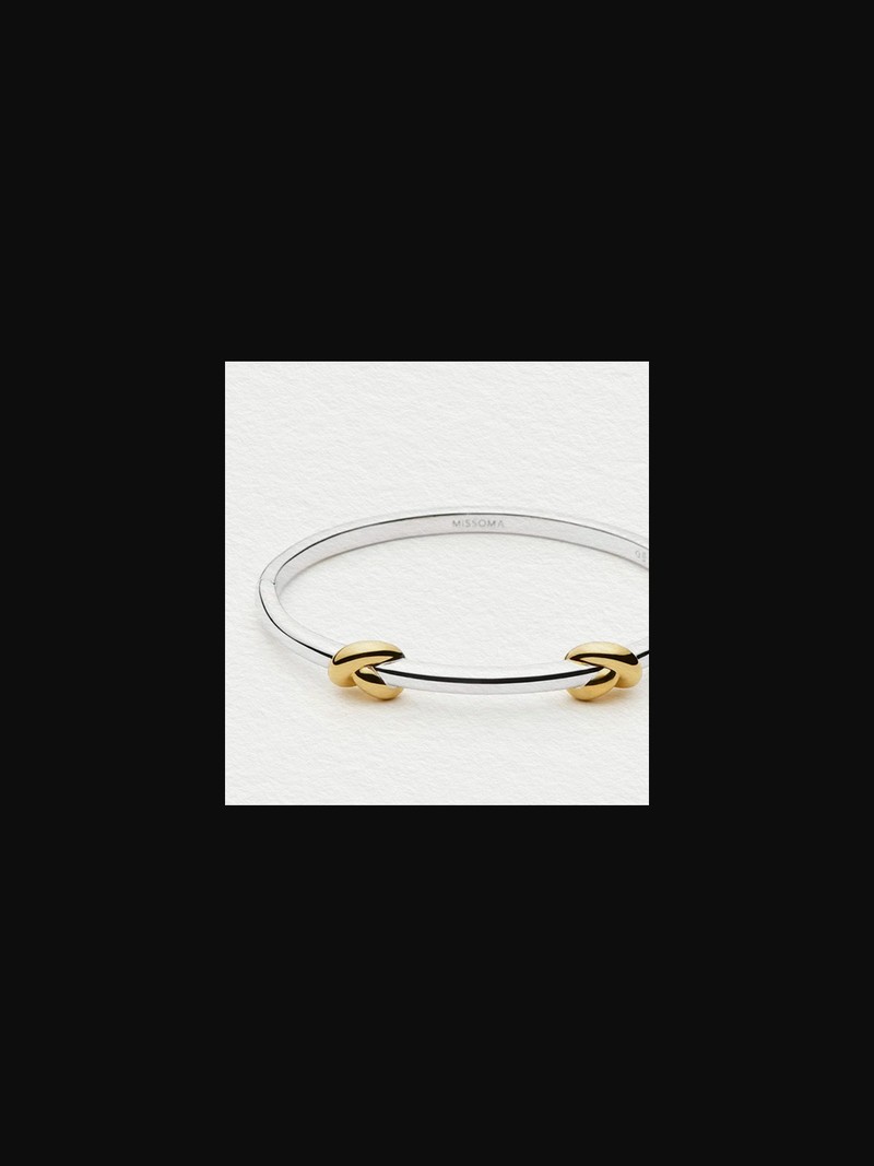 Knot Hinged Bangle from Missoma x Lucy Williams