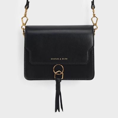 Tassel Detail Crossbody Bag from Charles & Keith