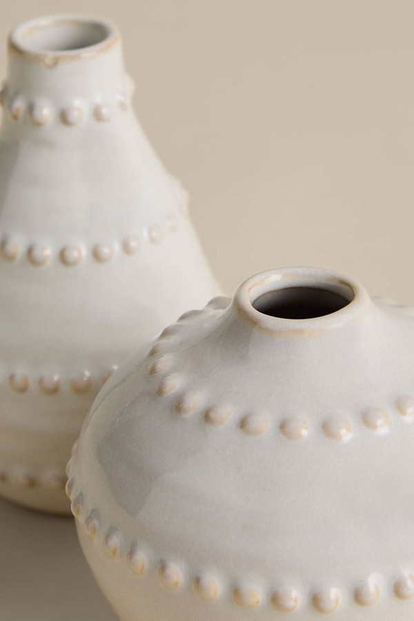 Set Of 2 Bobble Bud Ceramic Vases from Marks & Spencer