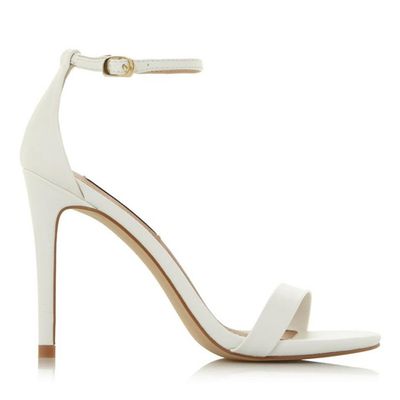 Stecy Strappy Sandals In White from Steve Madden