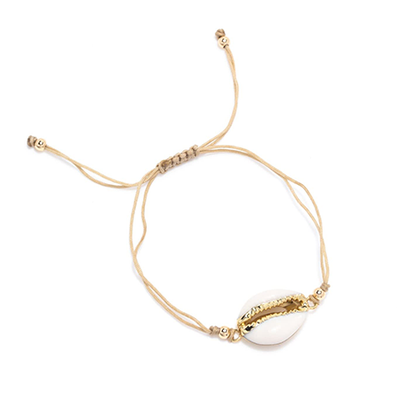 Ayla Rope Shell Bracelet from Wolf & Badger