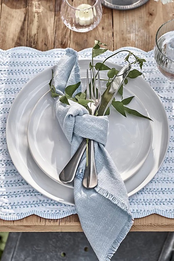 Hambledon Reversible Placemat – Set of 2 from The White Company