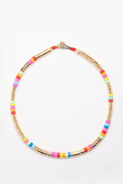 Chasing Rainbows Candy Enamel Necklace from Roxanne Assoulin